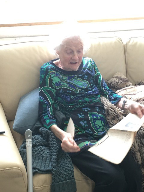 Photo of photos/Constance Turner nee MacLennan c93yrs portrait